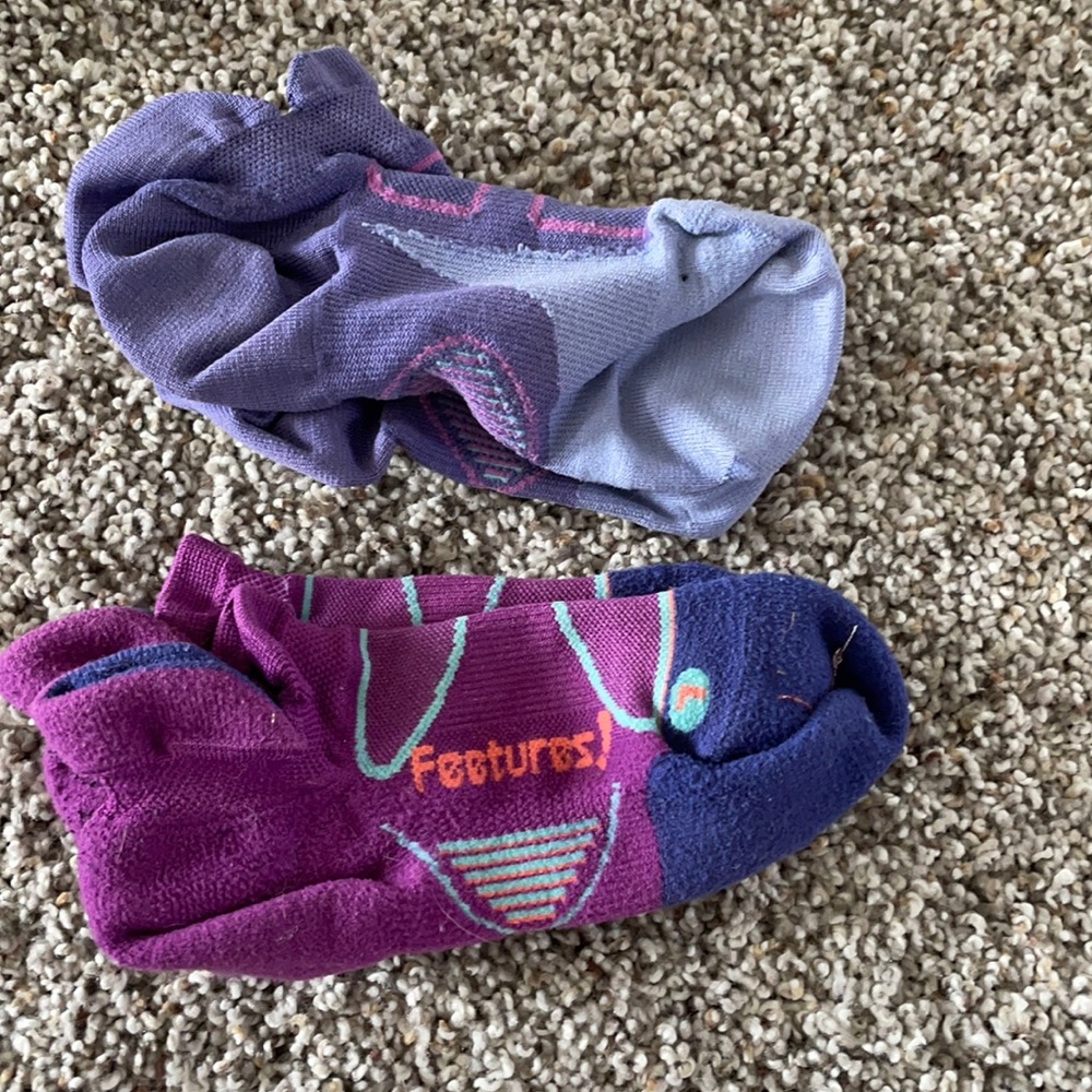 pack of two features socks
